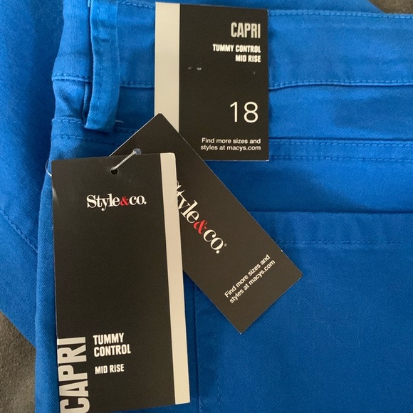 NWT Style & co Capri - Picture 3 of 9
